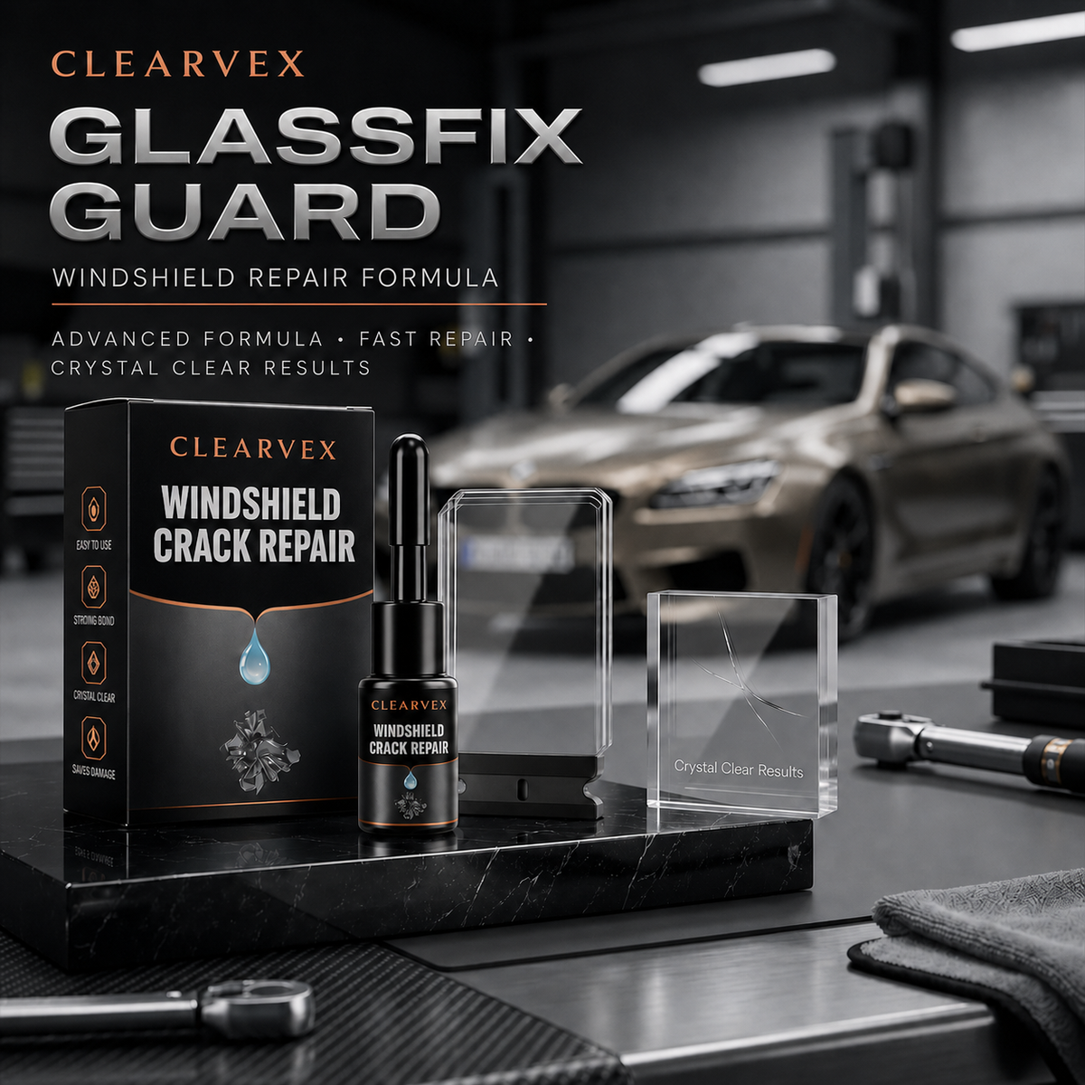 Clearvex Windshield Repair Kit